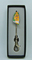 Cloisonne Taiwan logo hook style key chain