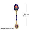 Souvenir spoons | Cloisonne flat handle souvenir spoon
