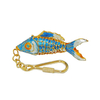 metal key chains | Cloisonne fish key chain