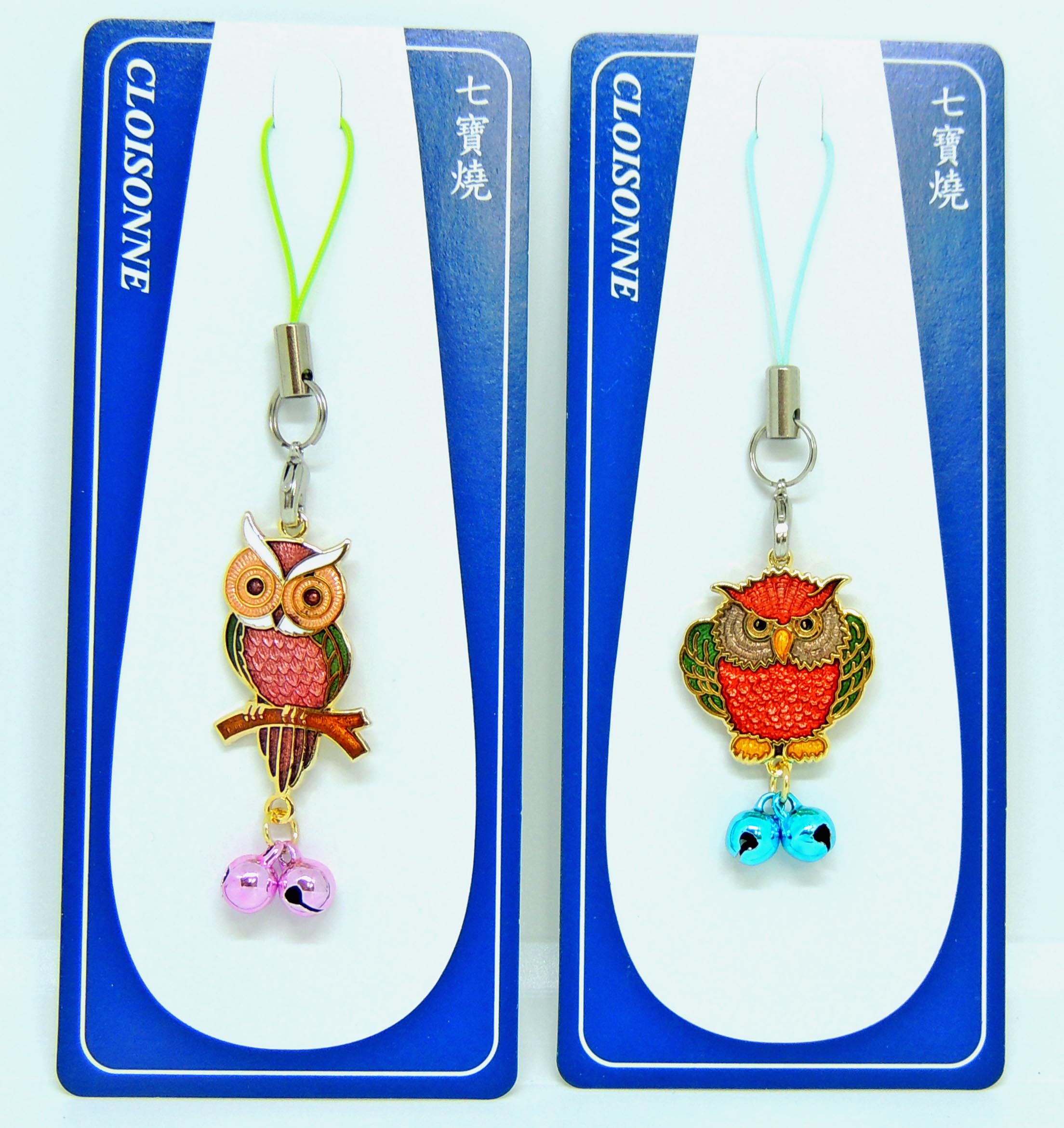 hard enamel charm-hard enamel pins-cloisonne owl charms