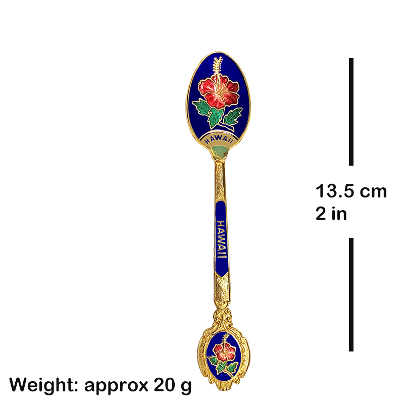 souvenir spoon- flat detail