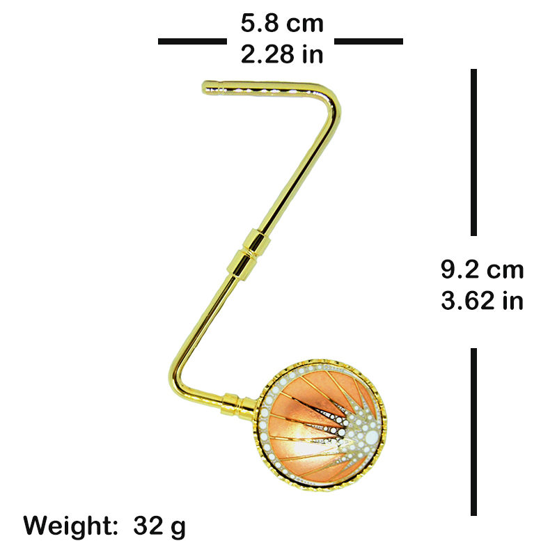 cloisonne bag hook HK-02