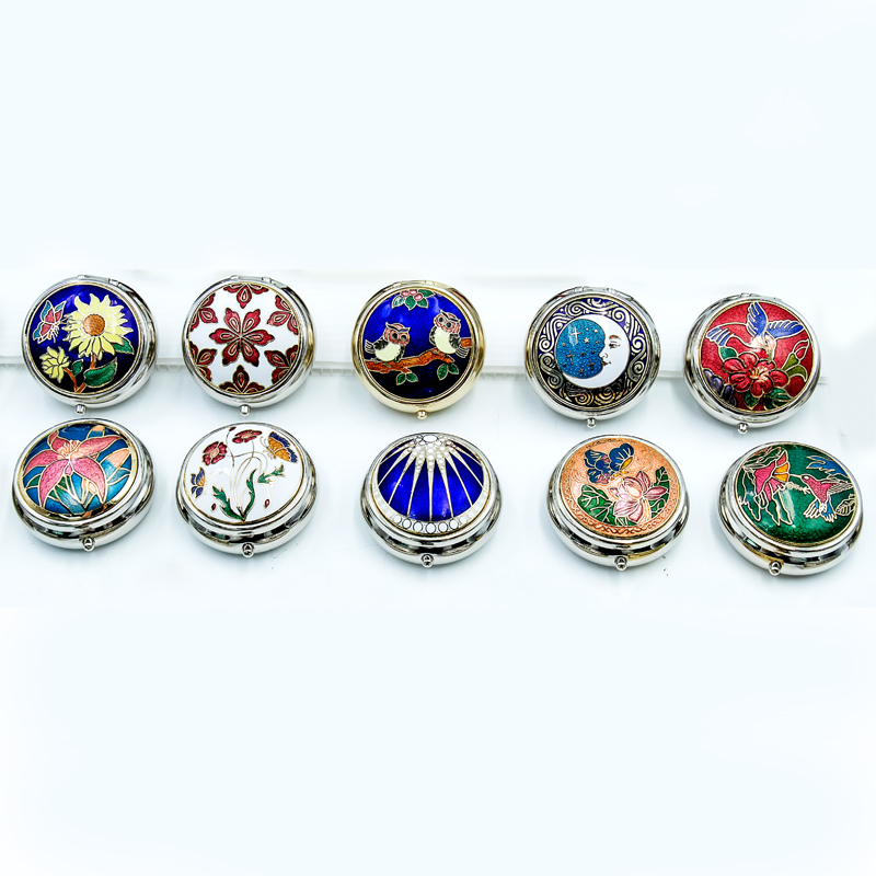 cloisonne small round trinket box (2)