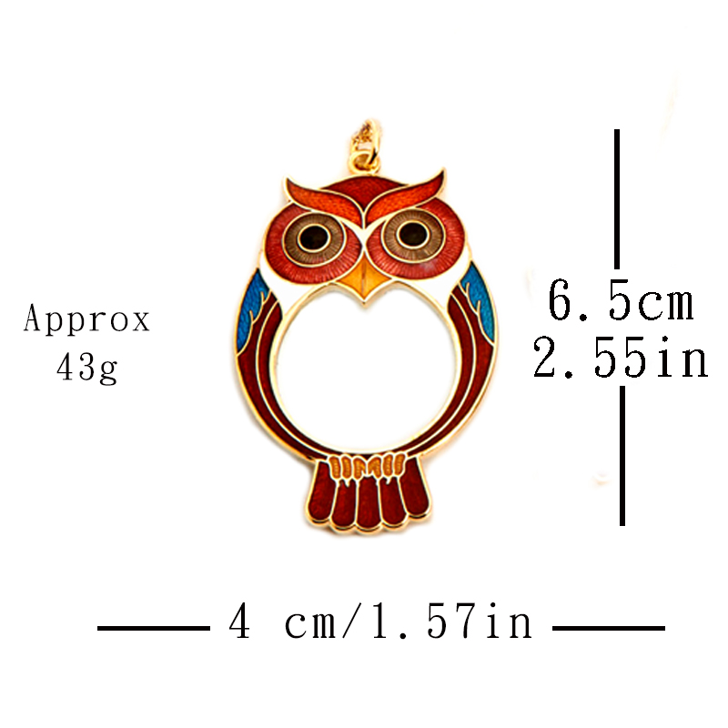 cloisonne ow magl necklace detail